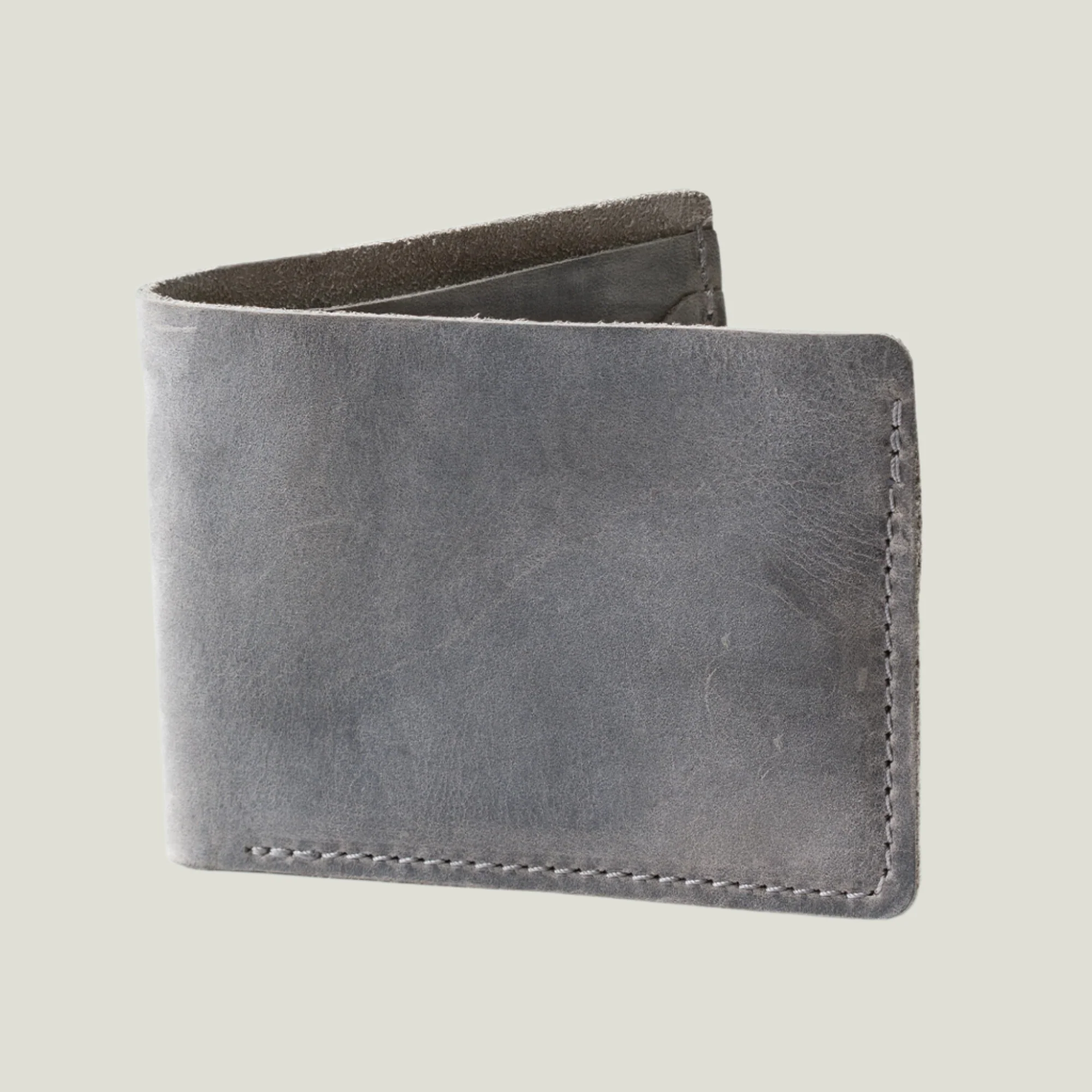Bureau Leather Bifold Wallet | Rock Gray - Image 7