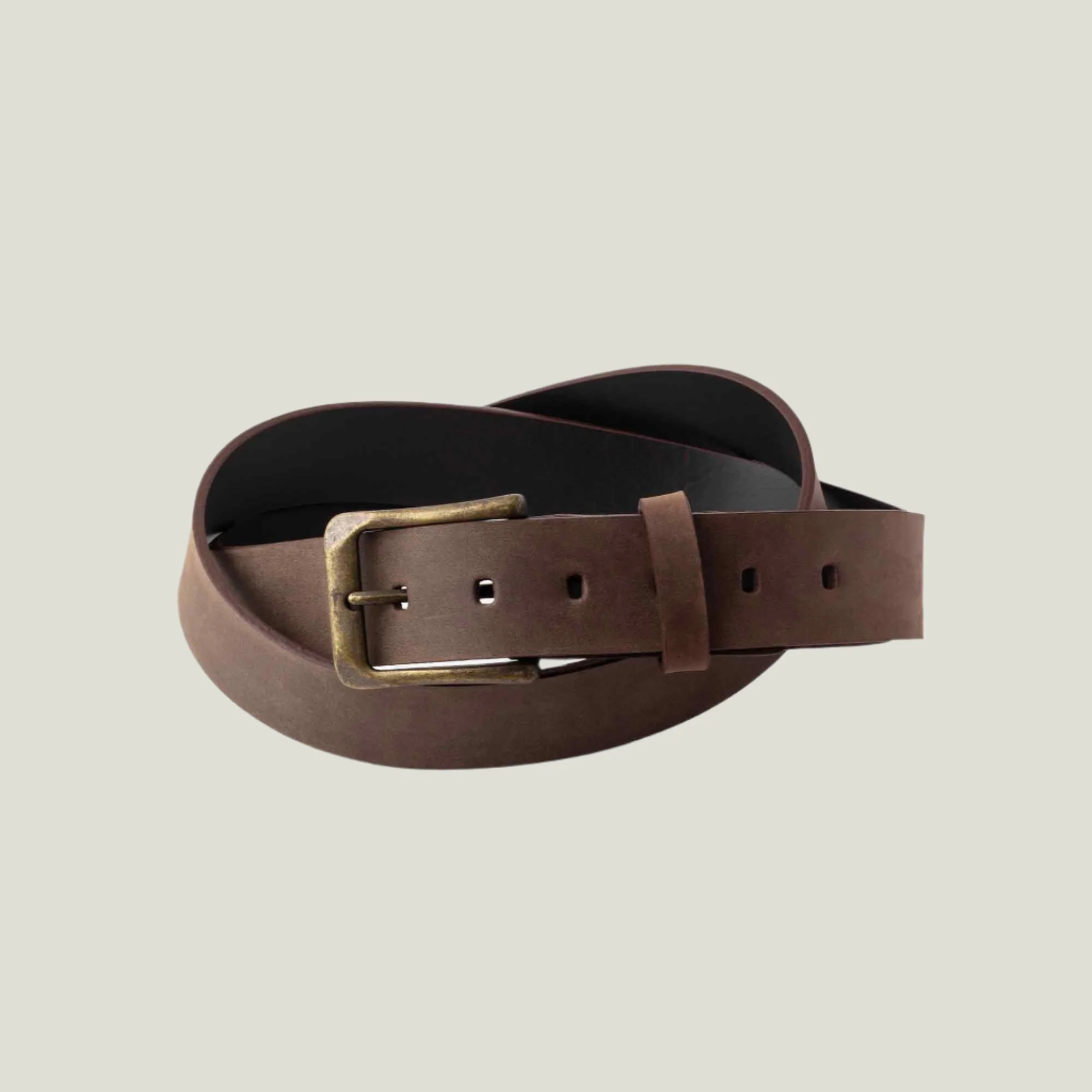 Dolton Men's Leather Belt | Chestnut
