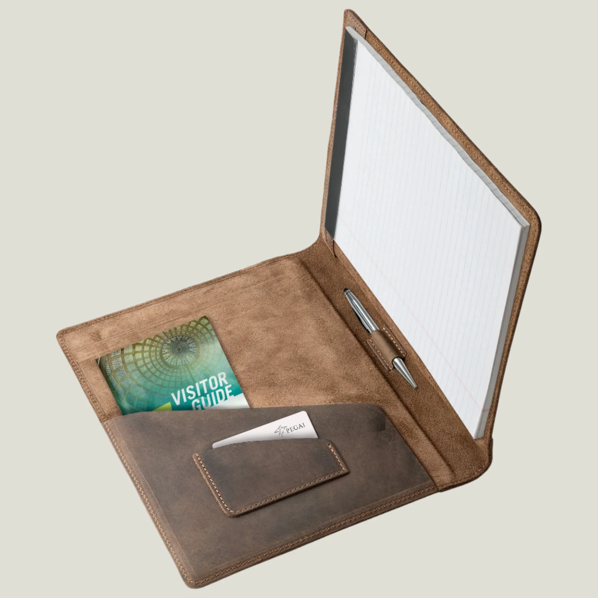 Marshall Leather Legal Padfolio | Chestnut - Image 4