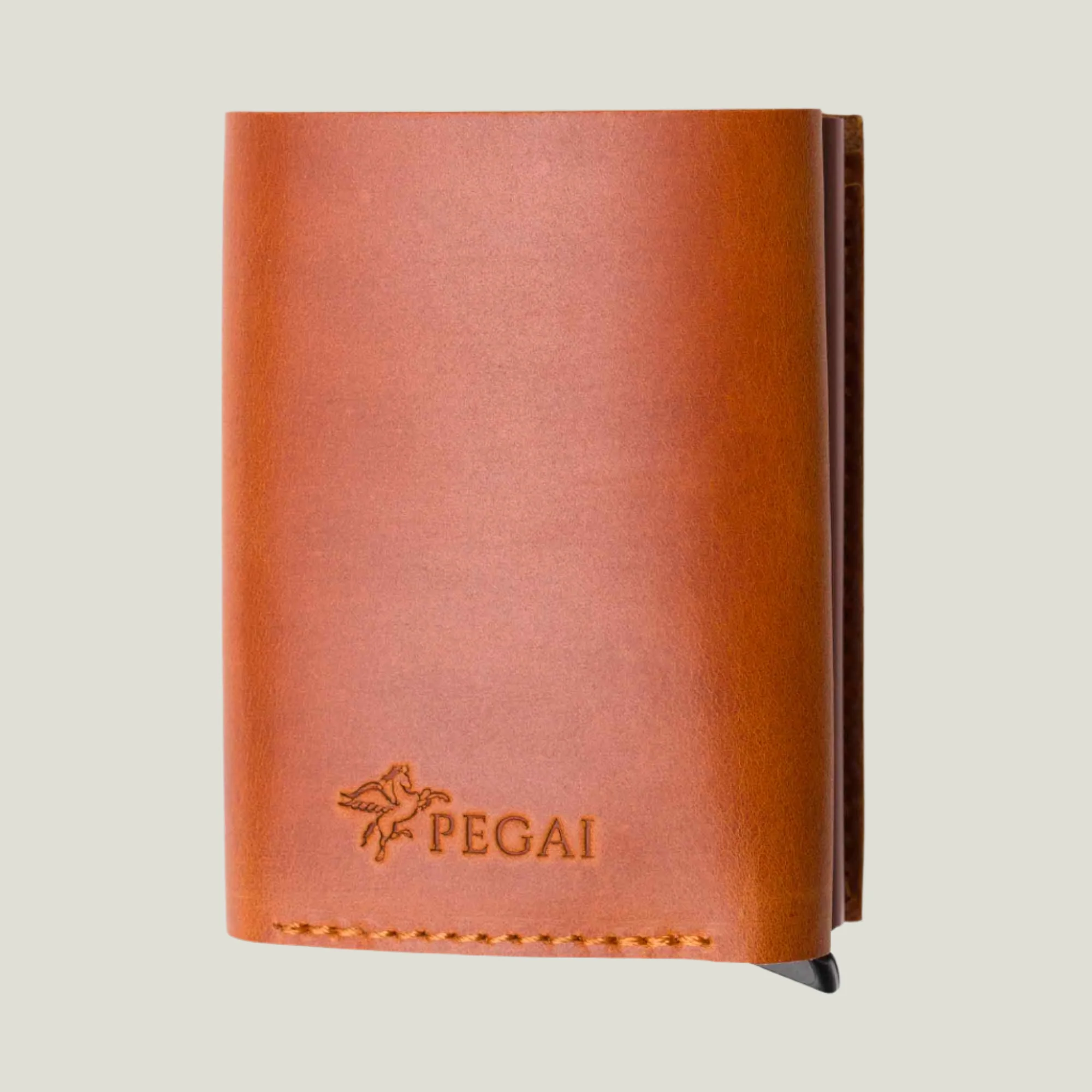 Mack Leather Trifold Wallet | Whiskey - Image 2